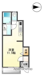 メゾンみずほ【101号室】の間取り