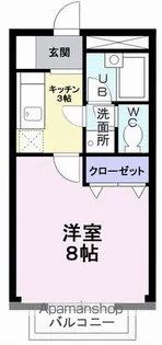 コーポライフながまち【1階】の間取り