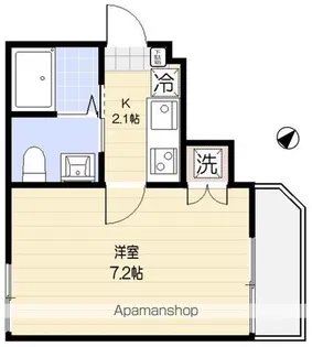 グレーシア幕張【2階】の間取り