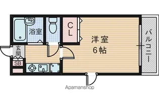 ハイムグレース【1階】の間取り