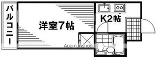 佐伯ビル【303号室号室】の間取り