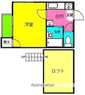 プログレス井尻【1階】の間取り