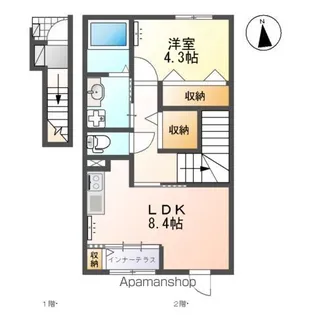SHANGRIーLA (シャングリラ)【2階】の間取り