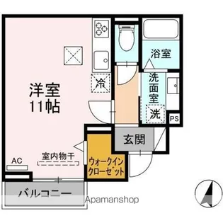 岳 GAKU【1階】の間取り