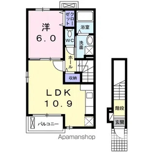 シャイニング バレー【2階】の間取り