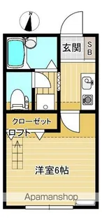 ハートランドながる【202号室】の間取り
