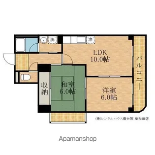 サンエトワール【201号室】の間取り