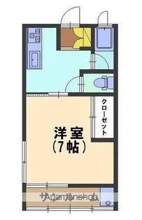 グリーンハウス【106号室】の間取り