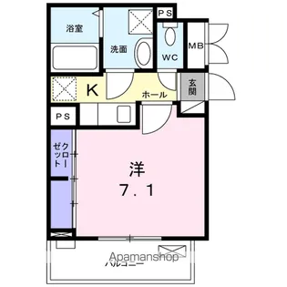 ル・リアン柏の葉Ⅱ【3階】の間取り