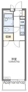 レオパレスムーンライトスクエア【3階】の間取り
