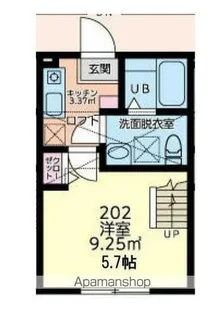 スイング西谷【2階】の間取り