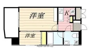 福岡県福岡市中央区荒戸1丁目【マンション】の間取り