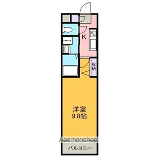 ラ・メゾン・ドゥ日名中町【1階】の間取り