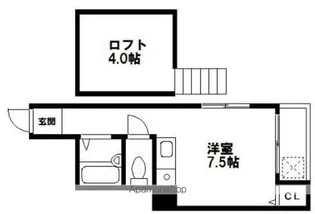 シャレー大濠【2階】の間取り