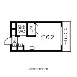 ラフォルテ大森【304号室】の間取り