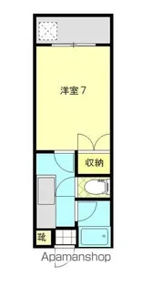 サンパティーク鴨池橋【5階】の間取り
