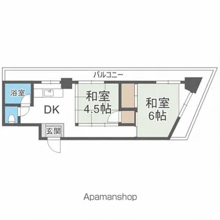 吉正ビル【302号室】の間取り