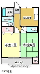 TAISEIPARTⅢ【105号室】の間取り