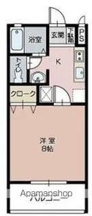 パークミラコスタ【A103号室】の間取り