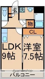 ソレイユ・ビラ【3階】の間取り