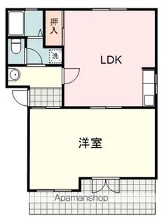 ウイング春日Ⅲ【105号室】の間取り
