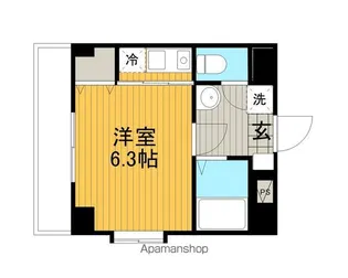 アメニティーコート相模大野【6階】の間取り