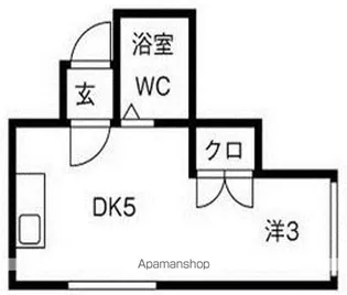 北37条シティハイツ【10号室】の間取り
