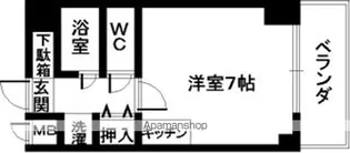 プランドールマサキ【702号室】の間取り
