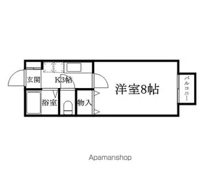 宮城県仙台市太白区青山2丁目【アパート】の間取り
