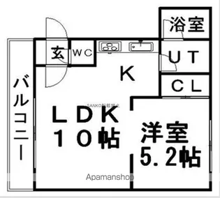 丸善ビル【402号室】の間取り