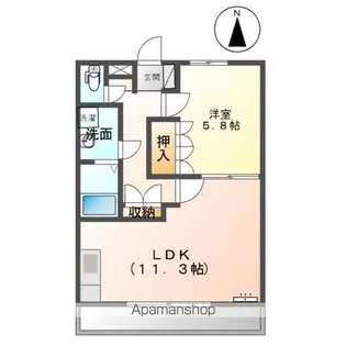 CAMELOT(キャメロット)【2階】の間取り