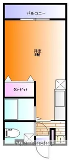 コーポ川口【103号室】の間取り