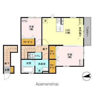 ARK FOREST【2階】の間取り