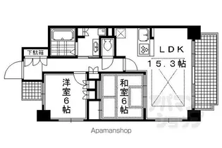 御所西夷川町アーバンライフ【903号室】の間取り