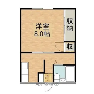 ルシエル【103号室】の間取り