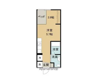 モーリスⅠ【1階】の間取り