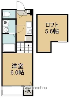 ベル・フルール【1階】の間取り