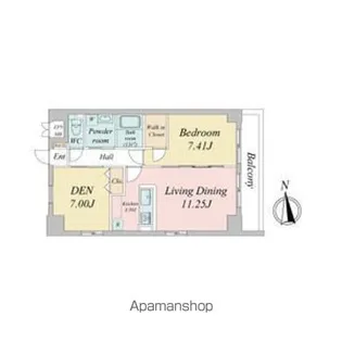 Live Flat上前津【12階】の間取り