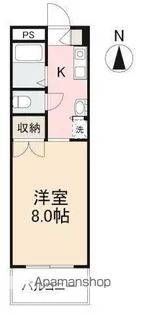 カーサ・M【2階】の間取り