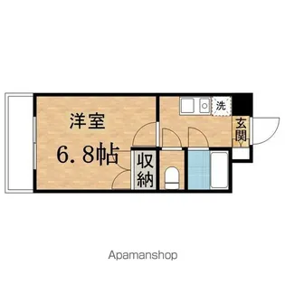 ジュンベリーマンション【206号室】の間取り