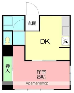 ハイツ二宮【2階】の間取り