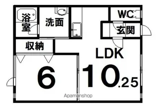 メゾン忍【2階】の間取り