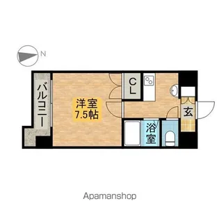 パルティール千種【11階】の間取り