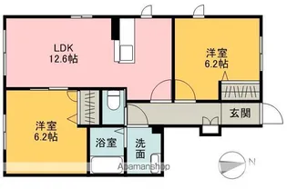 イル レヴァンテ N【1階】の間取り