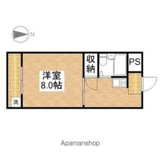 エクセル羽黒【210号室】の間取り