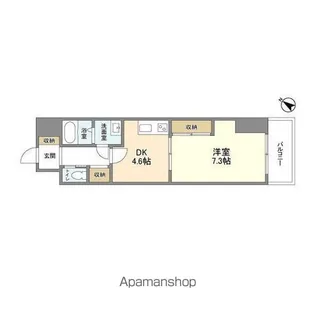 オーキッドレジデンス板橋【2階】の間取り