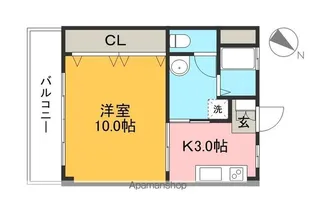 ABIDE【3階】の間取り