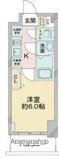 アステリ鶴舞テーセラ【3階】の間取り