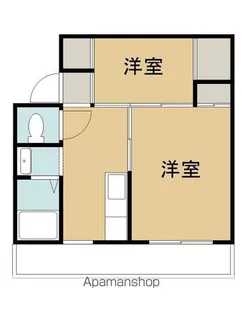 ヴィラナリー川津 1棟【307号室】の間取り