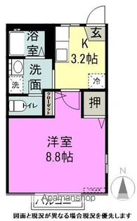 ディアスぐれーぷA【1階】の間取り